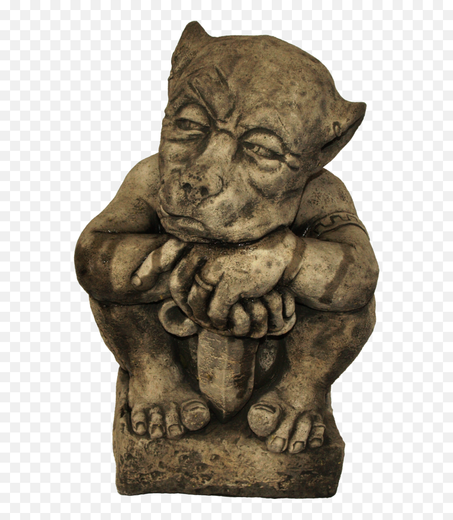 Download Large Gargoyle - Statue Png,Gargoyle Png