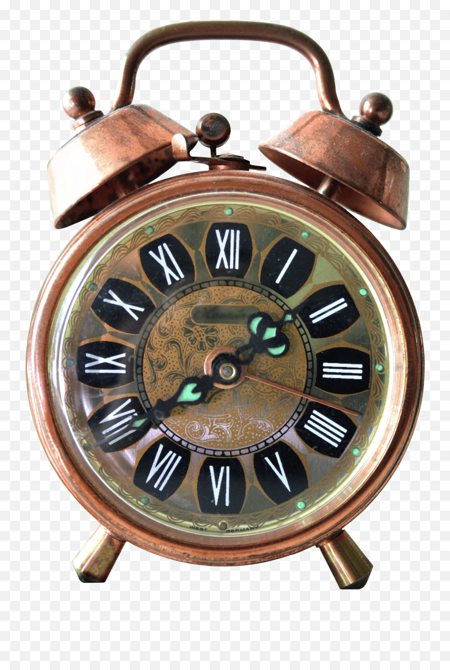 Vintage Alarm Clock Transparent Png - Vintage Alarm Clock Png,Alarm Clock Transparent Background