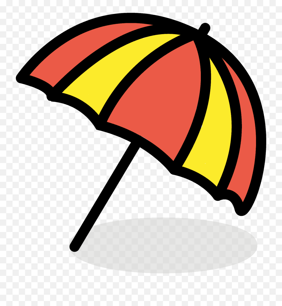 Umbrella - Sonnenschirm Emoji Png,Beach Umbrella Icon