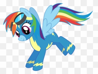 My Little Pony Rainbow Dash Equestria Daily - My Little Pony My Little Pony Rainbow Dash Wonderbolt Png,Pony Png