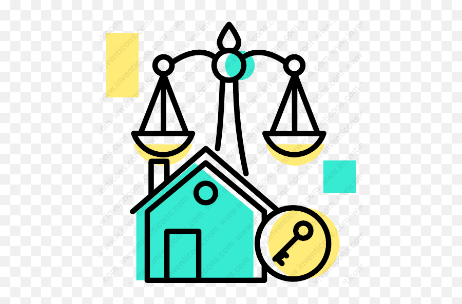 Download Real Estate Law Vector Icon Inventicons - Vertical Png,Legal Icon Vector