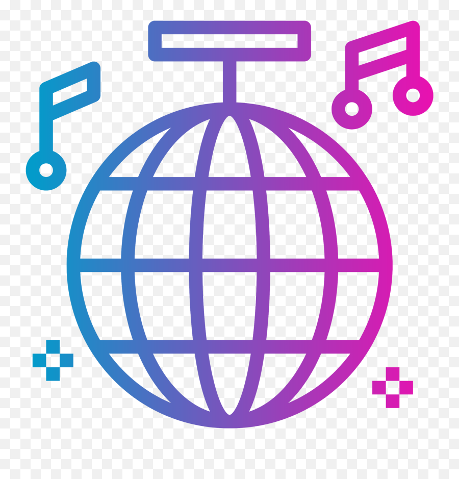 Baby Van Beezly - Globe Icon Vector Png,Dance Party Icon