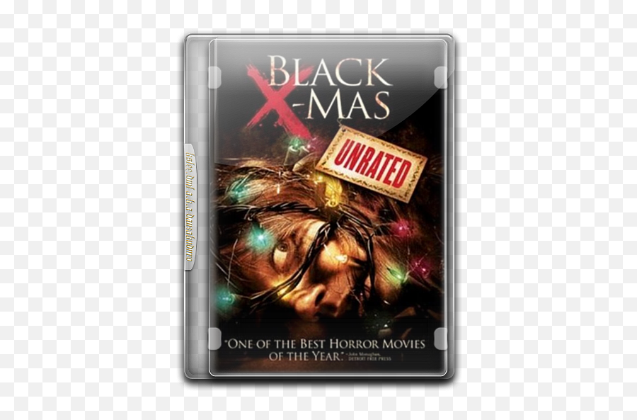 Black X Mas V3 Icon English Movies 3 Iconset Danzakuduro - Black Christmas 2006 Hd Dvd Png,Black X Icon