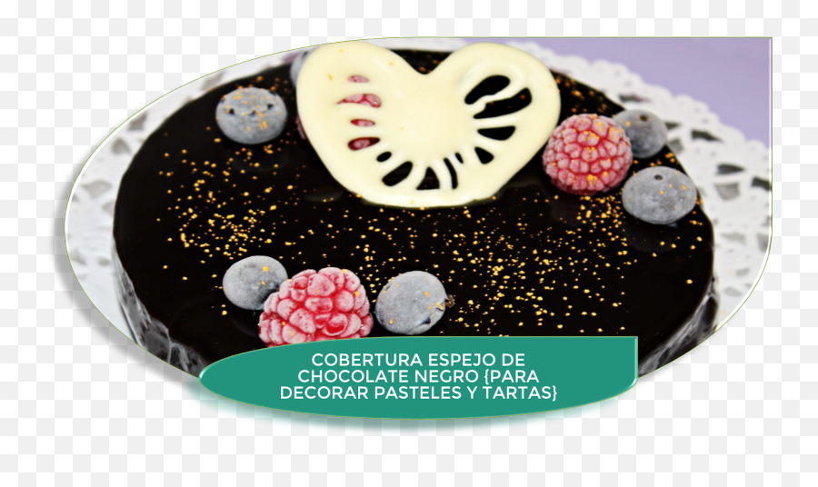 Download Cobertura Espejo De Chocolate Negro Para Decorar - Decoracion De Pasteles Con Espejo Png,Pasteles Png