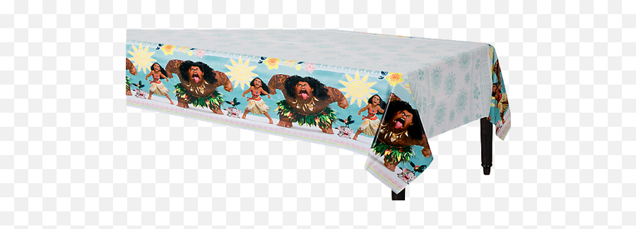 Moana Party Plastic Table Cloth - Tablecloth Png,Maui Moana Png