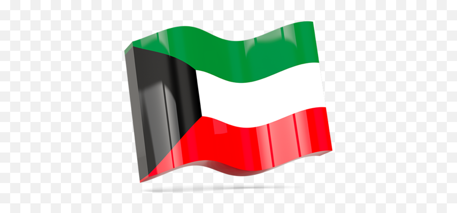 Wave Icon Illustration Of Flag Kuwait - Kuwait Flag Wave Png,Wave Png