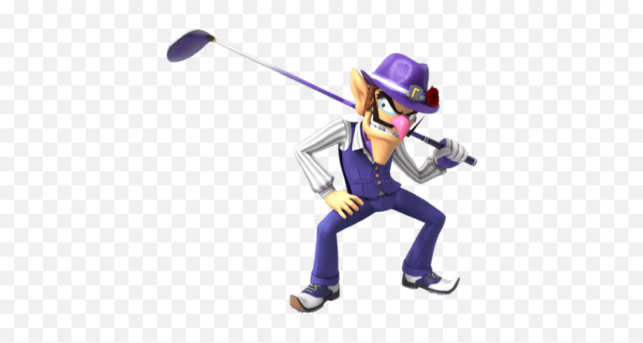 Mario Golf Super Rush For Nintendo Switch U2014 Official Site Png Waluigi Icon