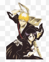 Bleach Png 4 Image - Ichigo Kurosaki And Rukia,Bleach Png