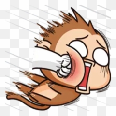 Naughty Monkey - Stickers for WhatsApp png