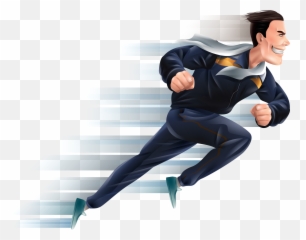 Running Png People Icon And Logos Free - Cartoon Person Fast