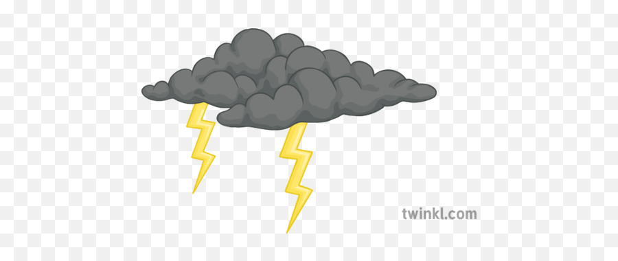 Storm Cloud Illustration - Twinkl Animated Cloud Storm Png,Japanese Clouds Png