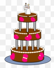 Wedding Cake Tiered Layers - Free Vector Graphic On Pixabay Wedding Cake Png,Wedding Cake Png