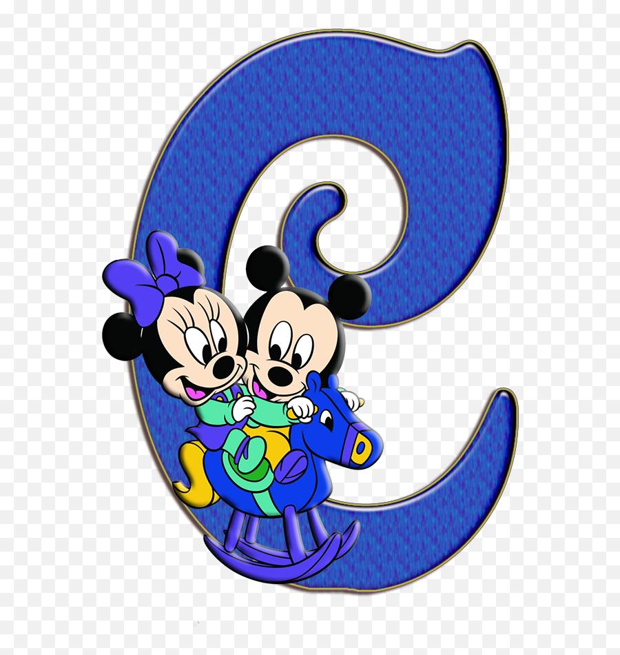 Blindada Por Deus Alfabeto Decorativo Minnie Png - Baby Love Mickey And Minnie Mouse,Minnie Png