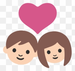Couple Emoji Transparent Background - No Matter How Far We Png,Emoji Transparent Background