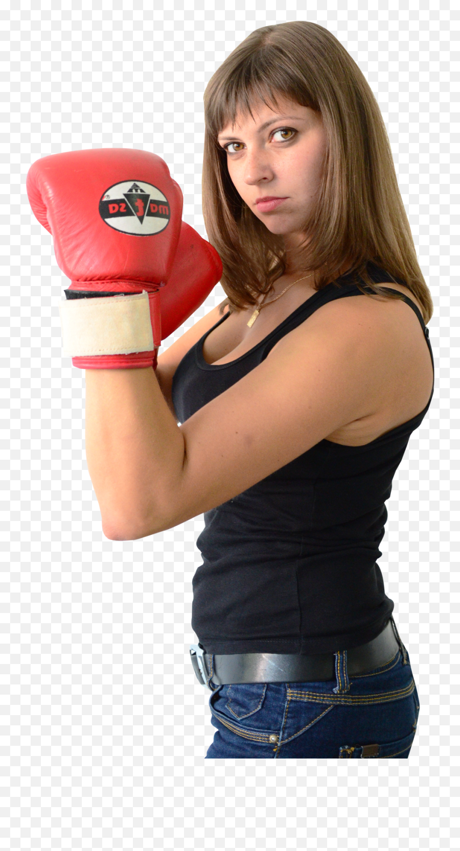 Woman Wearing Boxing Gloves Png Image - Women Boxing Gif Clipart,Boxer Png