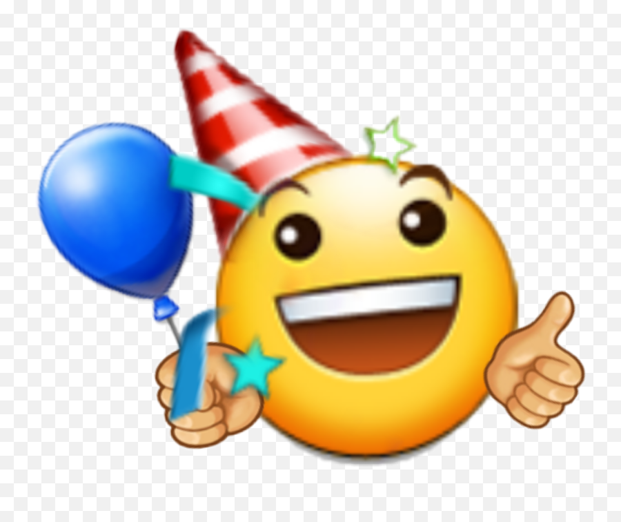 Emoji Stickers Png - Birthday Happy Happybirthday Fre Transparent Birthday Emoji Png,Happy Transparent Background