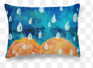 Almofada Retangular Lágrimas De Thaio Amarelo Colab55 - Cushion Png,Lagrimas Png