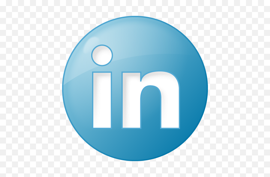 Linkedin Button Blue Icon Png Clipart - Linkedin Icon For Email Signature,Linkedin Transparent