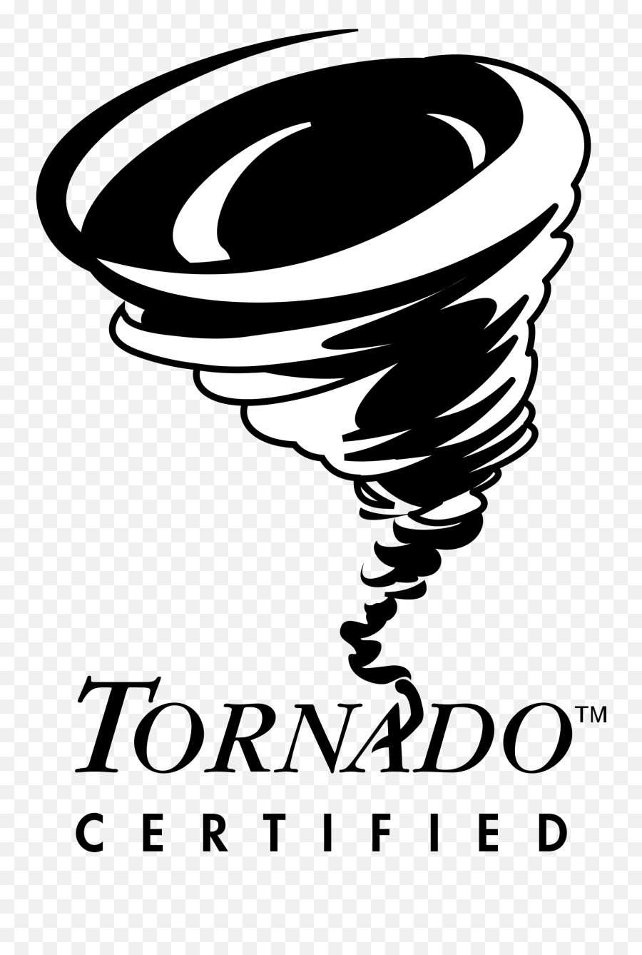 Tornado Certified Logo Png Transparent U0026 580804 - Png Tornado Logo,Tornado Png