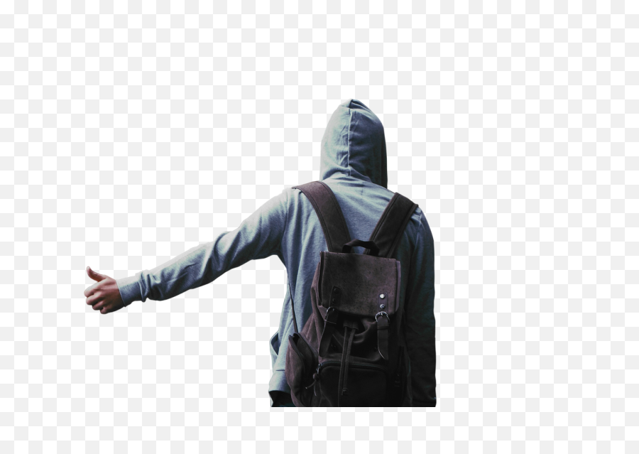 Isolated Transparent White - Free Photo On Pixabay Man With Hoodie Png,Backpack Transparent Background