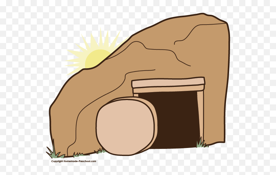 Download Hd Empty Tomb Of Jesus Clipart - Empty Tomb Easter Clipart Png,Empty Tomb Png