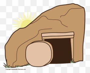 Download Hd Empty Tomb Of Jesus Clipart - Empty Tomb Easter Clipart Png,Empty Tomb Png