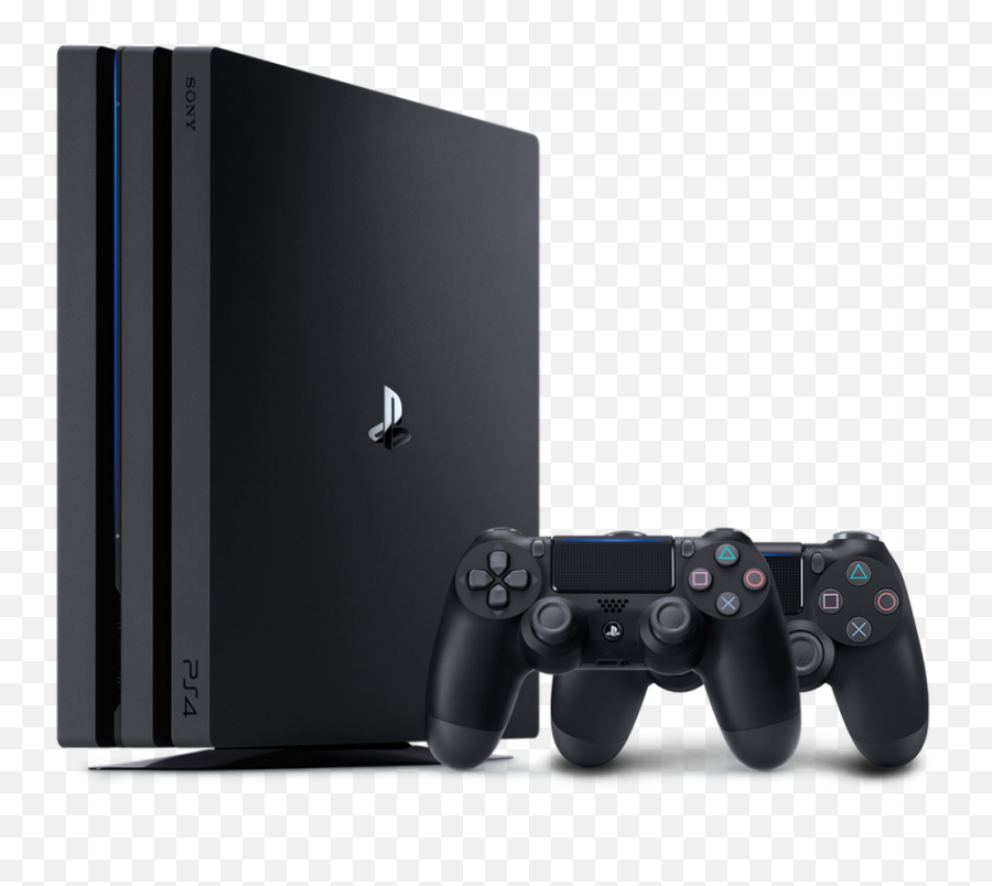 Sony Playstation 4 Pro 1tb Black - Transparent Ps4 Pro Png,Ps4 Pro Png