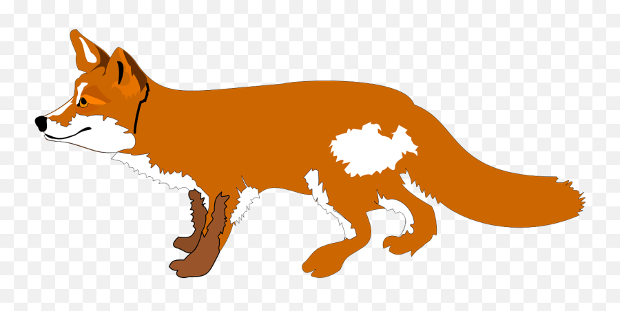 Fox Clip Art Library Stock Png Files - Cartoon Fox Side View,Fox Clipart Png