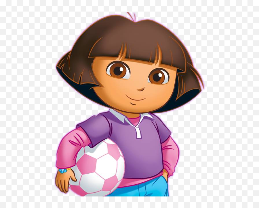 Download Dora Holding Soccer Ball - Dora La Exploradora Cara Dora The ...