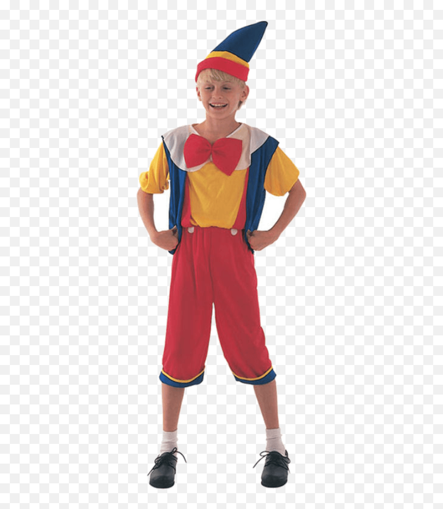 Child Storybook Pinocchio Costume - Pinocchio Costume Boy Png,Pinocchio Png