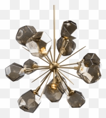 Gem Starburst Chandelier 38d - Gem Starburst Chandelier Png,Starburst Png Transparent