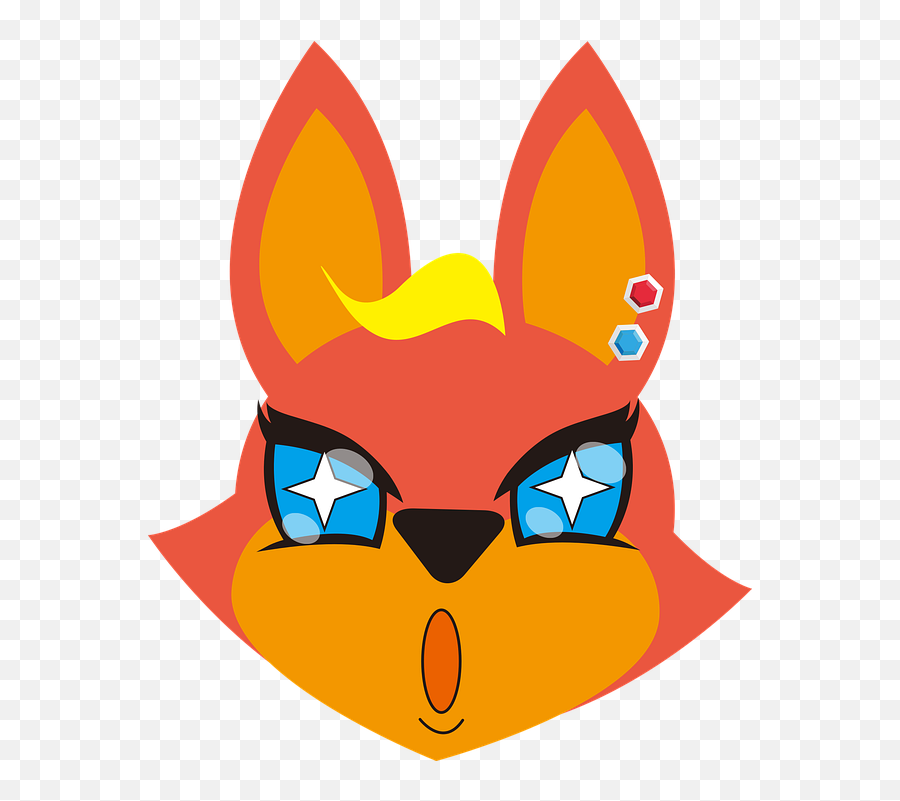 Emoji Fox Emoticons - Free Vector Graphic On Pixabay Fox Emoji Emoticon Png,Surprised Emoji Png