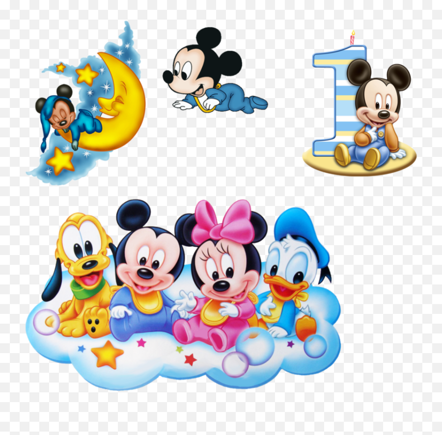 Download Baby Mickey Mouse And Friends Hd Png - Baby Minnie Mouse Png,Baby Mickey Png