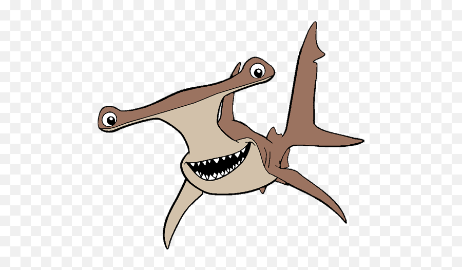 Anchor The Hammerhead Shark Finding Nemo Pixar Films - Finding Nemo Hammerhead Shark Png,Hammerhead Shark Png