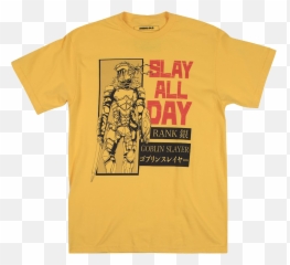 Goblin Slayer Yellow Tee - Goblin Slayer Shirt Png,Goblin Slayer Png