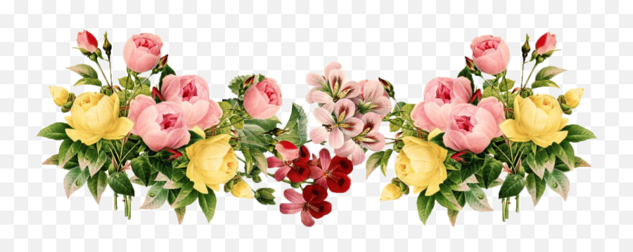 Bouquet - Flowerspngtransparentimagesfreedownloadclipart Png,Rose Vine Png