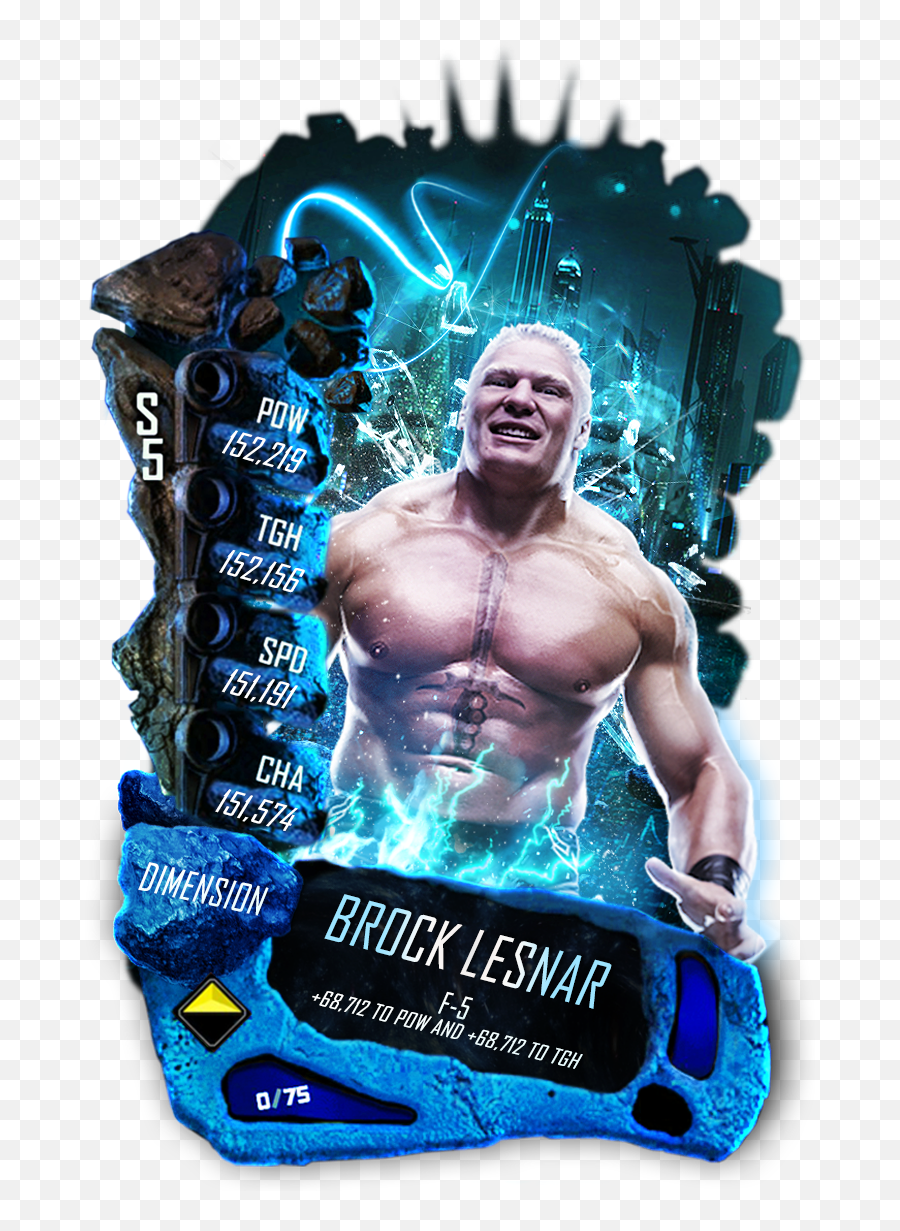 T I A N - New Wwe Supercard Tier Png,Brock Lesnar Png