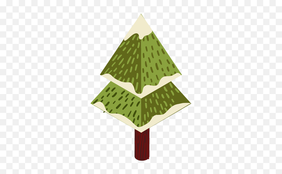 Tree Snow Needle Isometric - Transparent Png U0026 Svg Vector File New Year Tree,Snow Tree Png