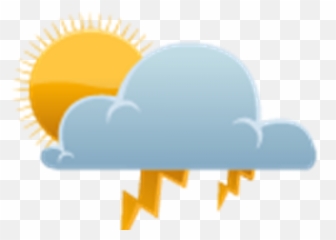 Storm Clipart Scattered Thunderstorm Transparent Cartoon - Thunderstorms png
