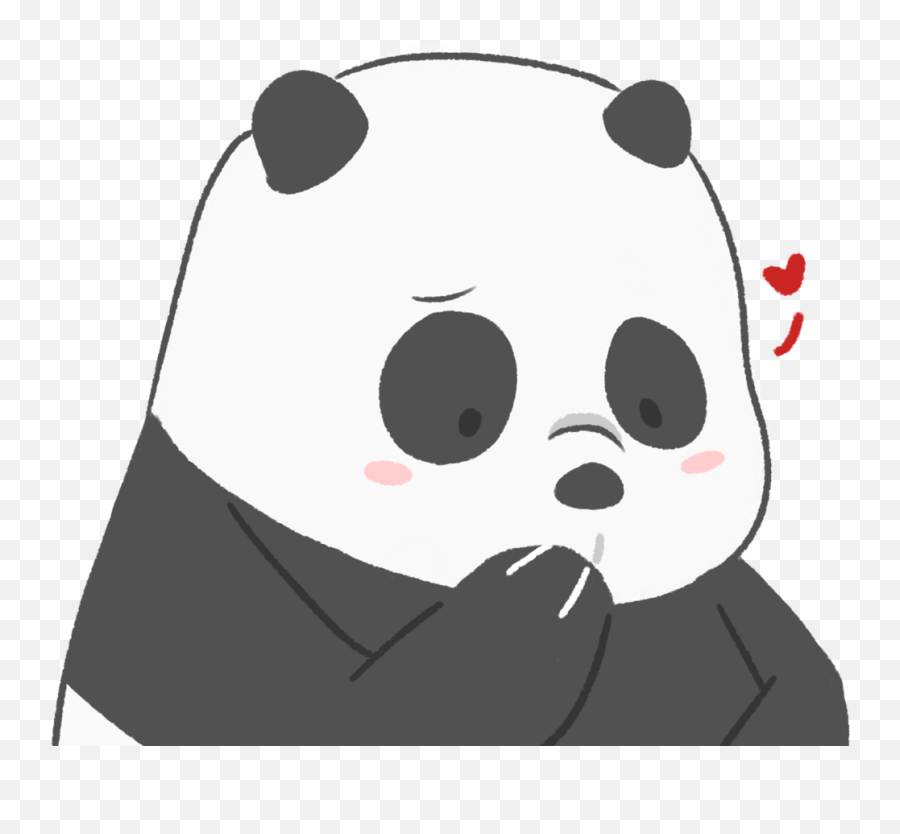 Polar Bear Giant Panda Cartoon Network Hashtag - We Bare Cute We Bare Bears Panda Png,Cartoon Bear Png