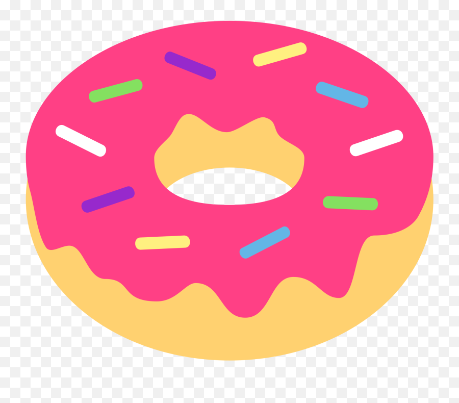 Donut Clipart Svg - Png Download Full Size Clipart Transparent Background Clipart Donut,Donut Clipart Png