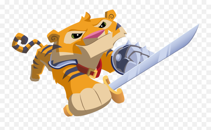 Tiger U2014 Animal Jam Archives Png Cartoon Sword