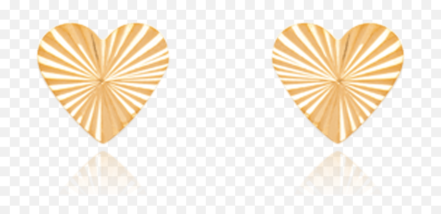 Woman Gold Plated Solaire Hearts Earring - Girly Png,Solaire Png
