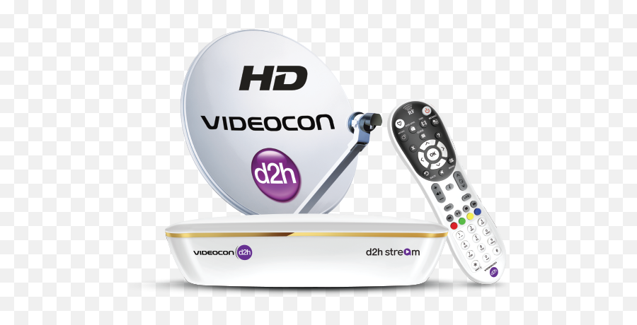 Download Dish Tv Says Will Go Ahead - Videocon D2h Stream Set Top Box Png,Dish Png