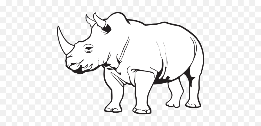 Rhinoceros Png Svg Clip Art For Web - Ssb Frontier Guwahati Logo,Rhinoceros Png