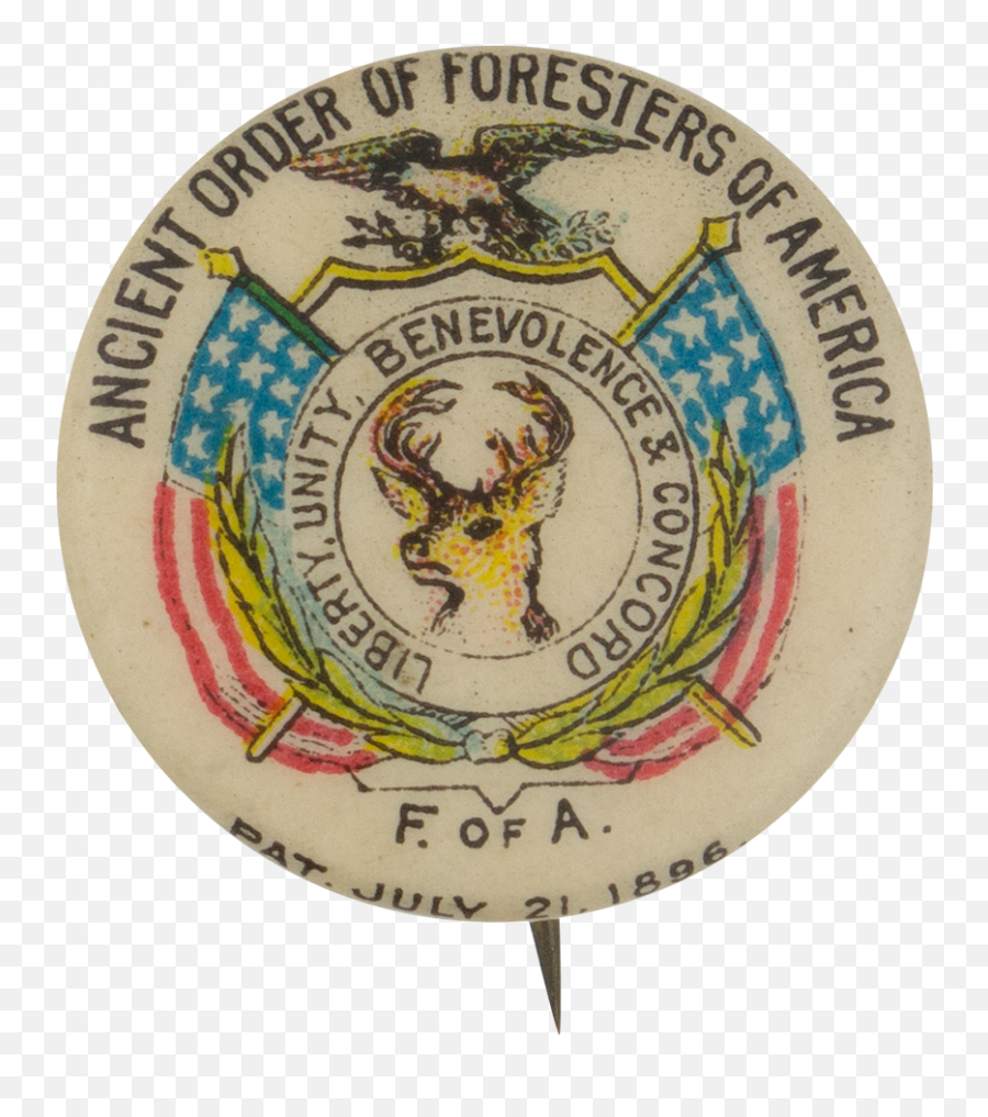 Ancient Order Of Foresters America Busy Beaver Button - Solid Png,Fraternal Order Of Eagles Logo