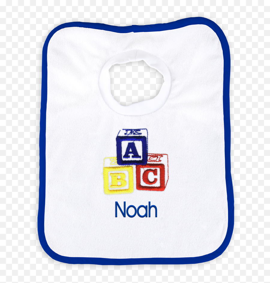 Download Hd Personalized Bib With Abc - Solid Png,Abc Blocks Png