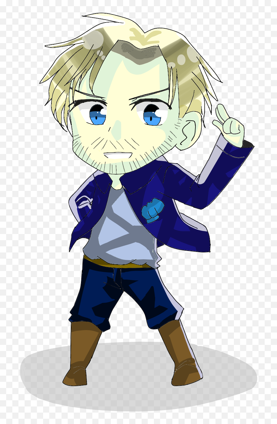 Download Link - Hetalia Art Style Png Image With No Fictional Character,Hetalia Transparent