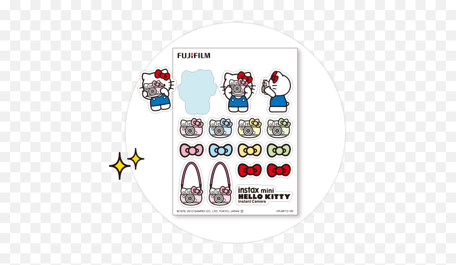 Hello Kitty Instax Mini Fujifilm - Camara Instax Hello Kitty Png,Hello Kitty Logo