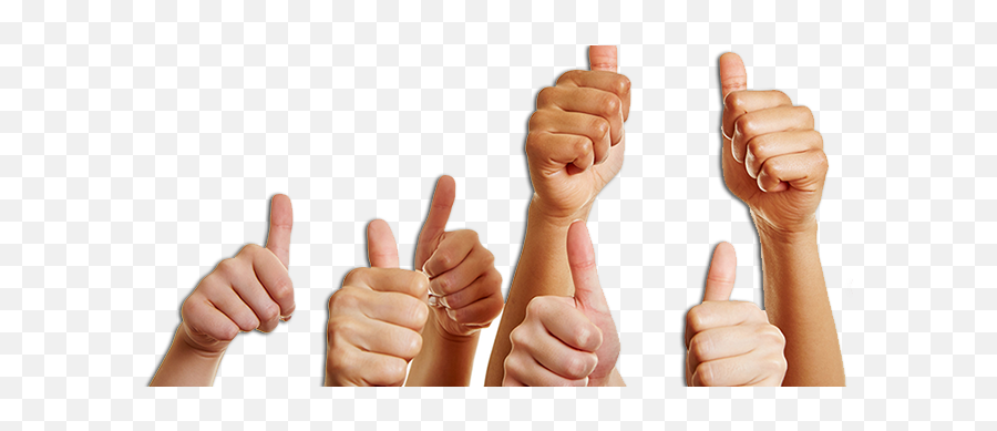 Download Datapacket Reviews - Many Hands Thumbs Up Full Thank You Clap Hands Png,Thumb Up Png